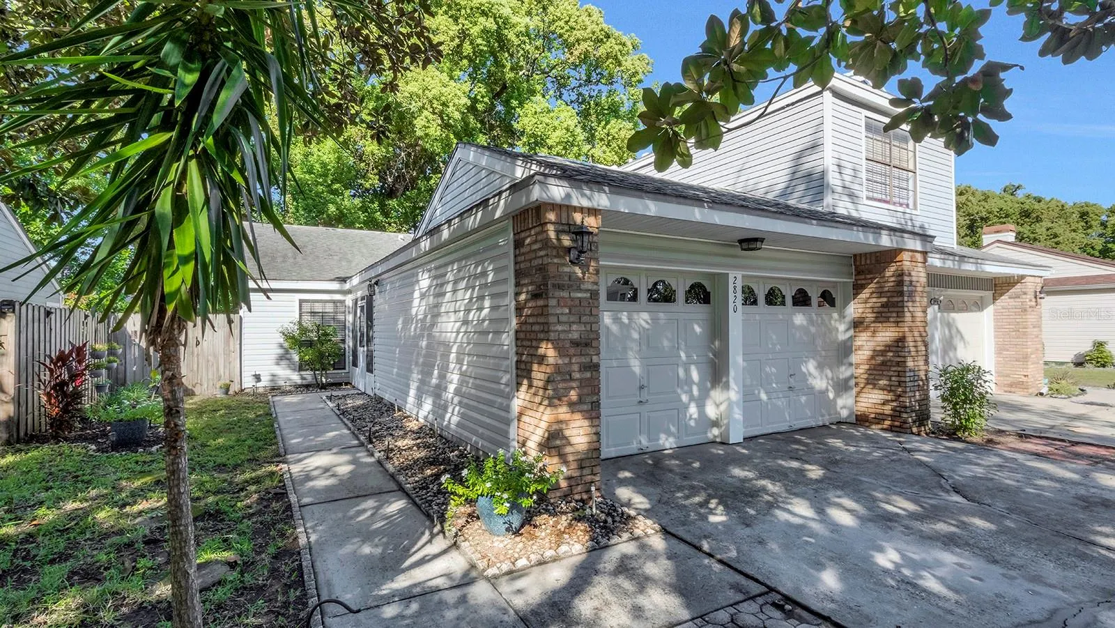 front, walkway