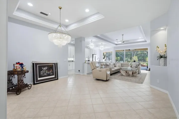 From Foyer looking into Dining Room/Family Room