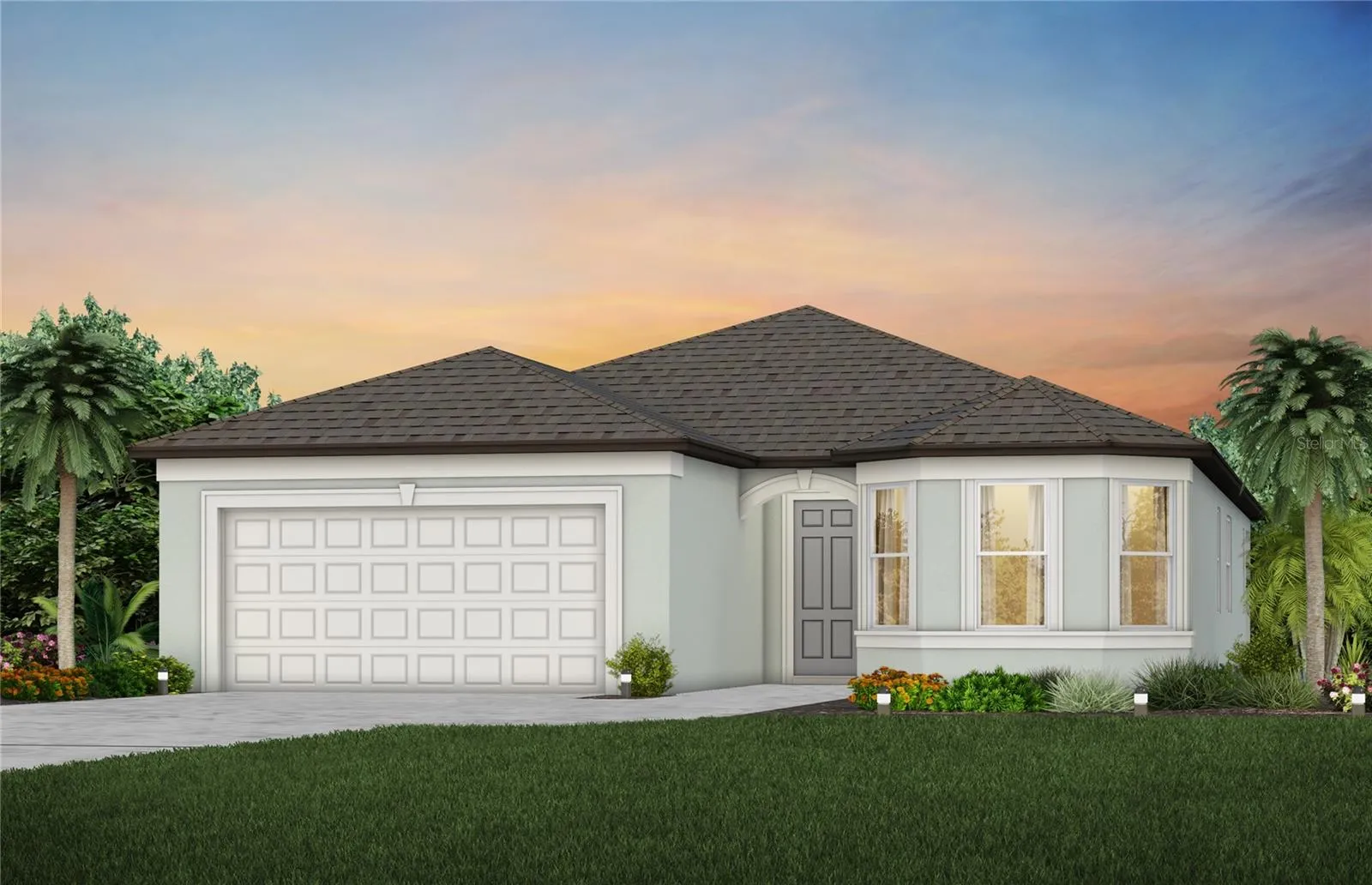 Exterior Rendering, Elevation FM2