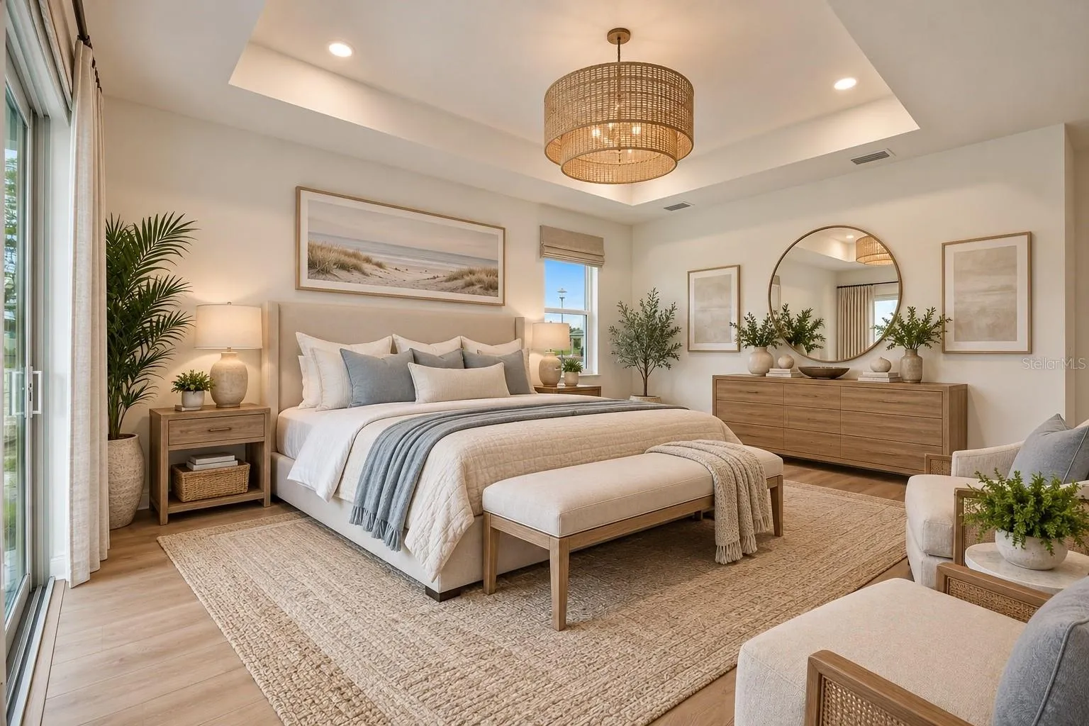 Owners Suite Digitally Staged
