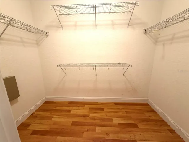 Primary walk-in closet