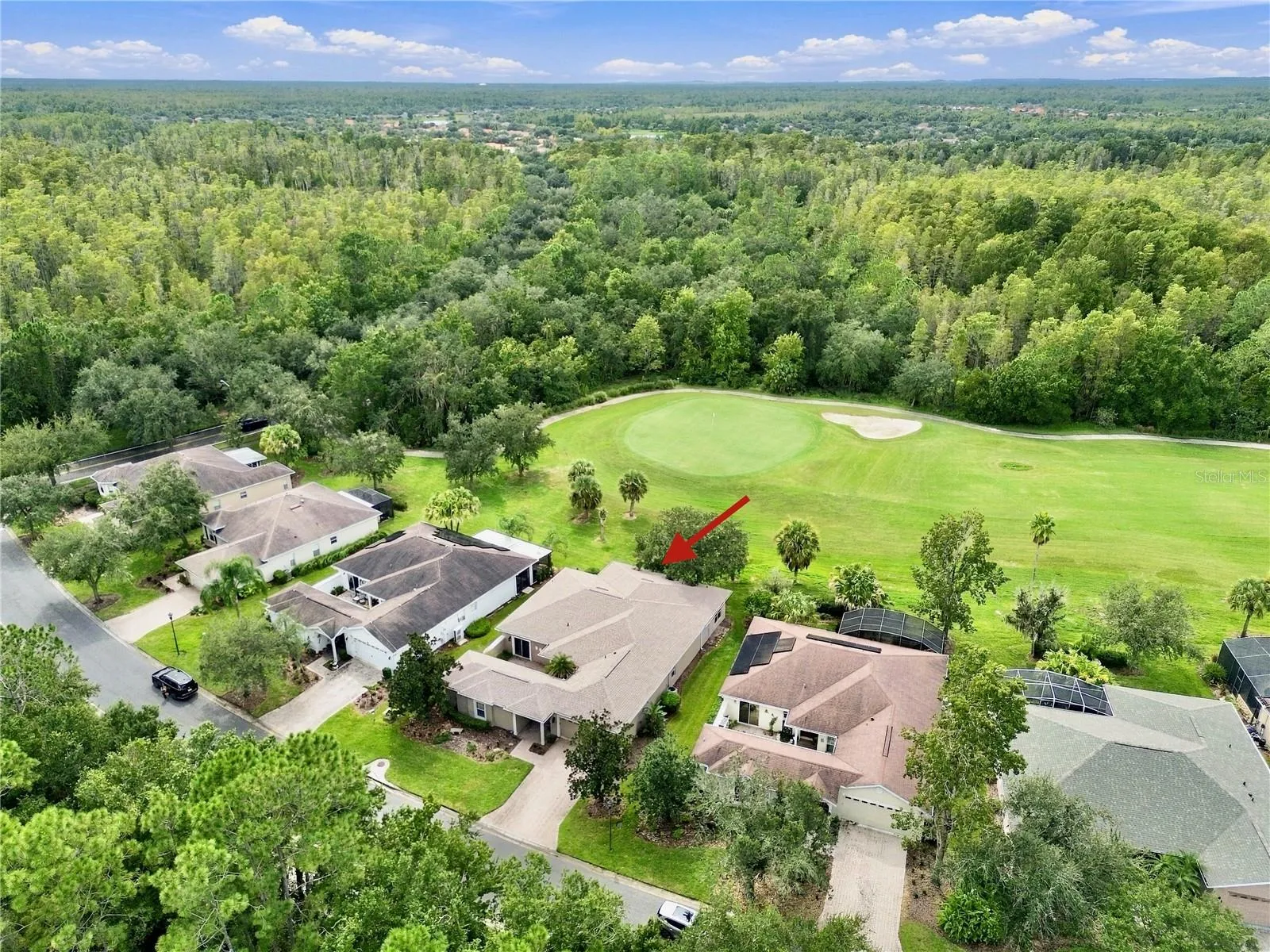 Gorgeous golf course views