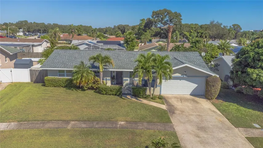 Aerial of home.