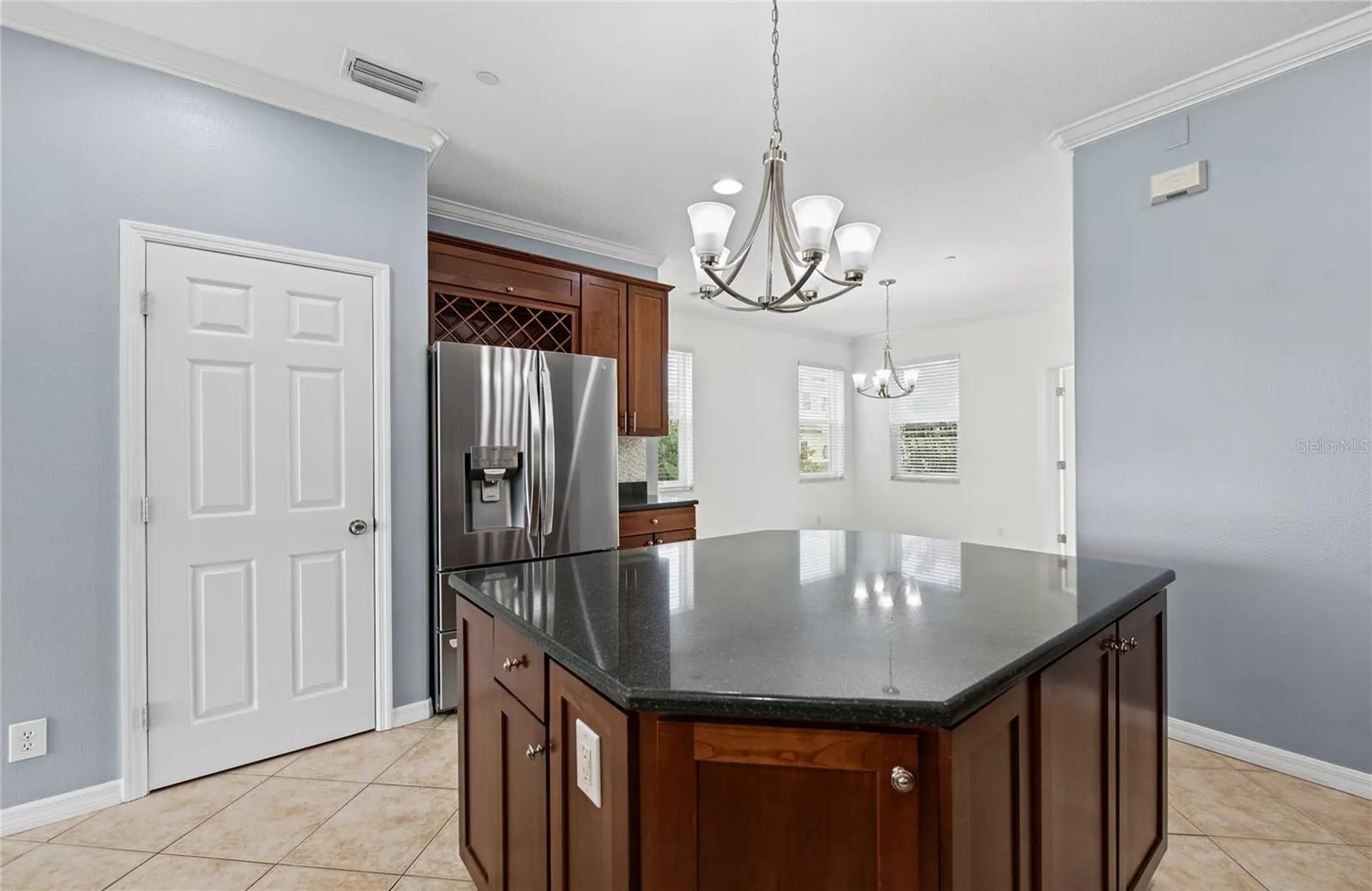 new stainless French door refrigerator