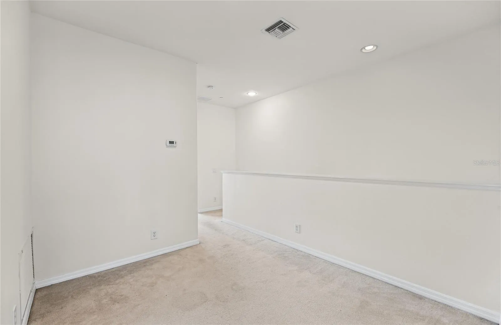 loft with new paint