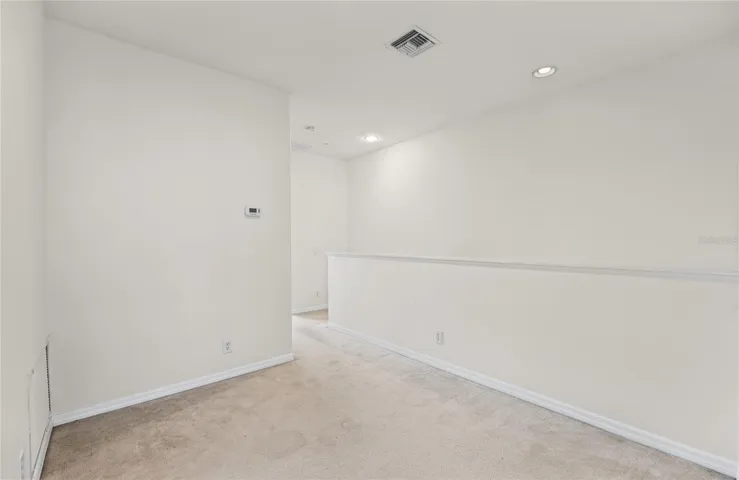 loft with new paint