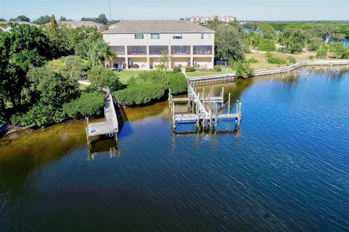 There is a very nice sized day dock with water and electric available.