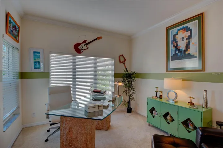 staged den/office