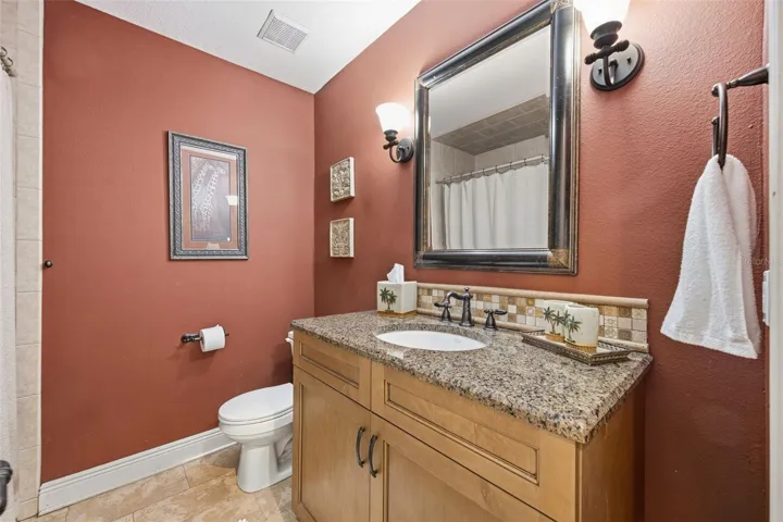 Hall bath