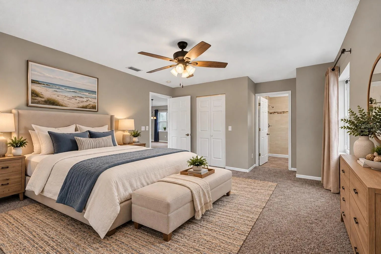 Primary BedroomVirtually Staged