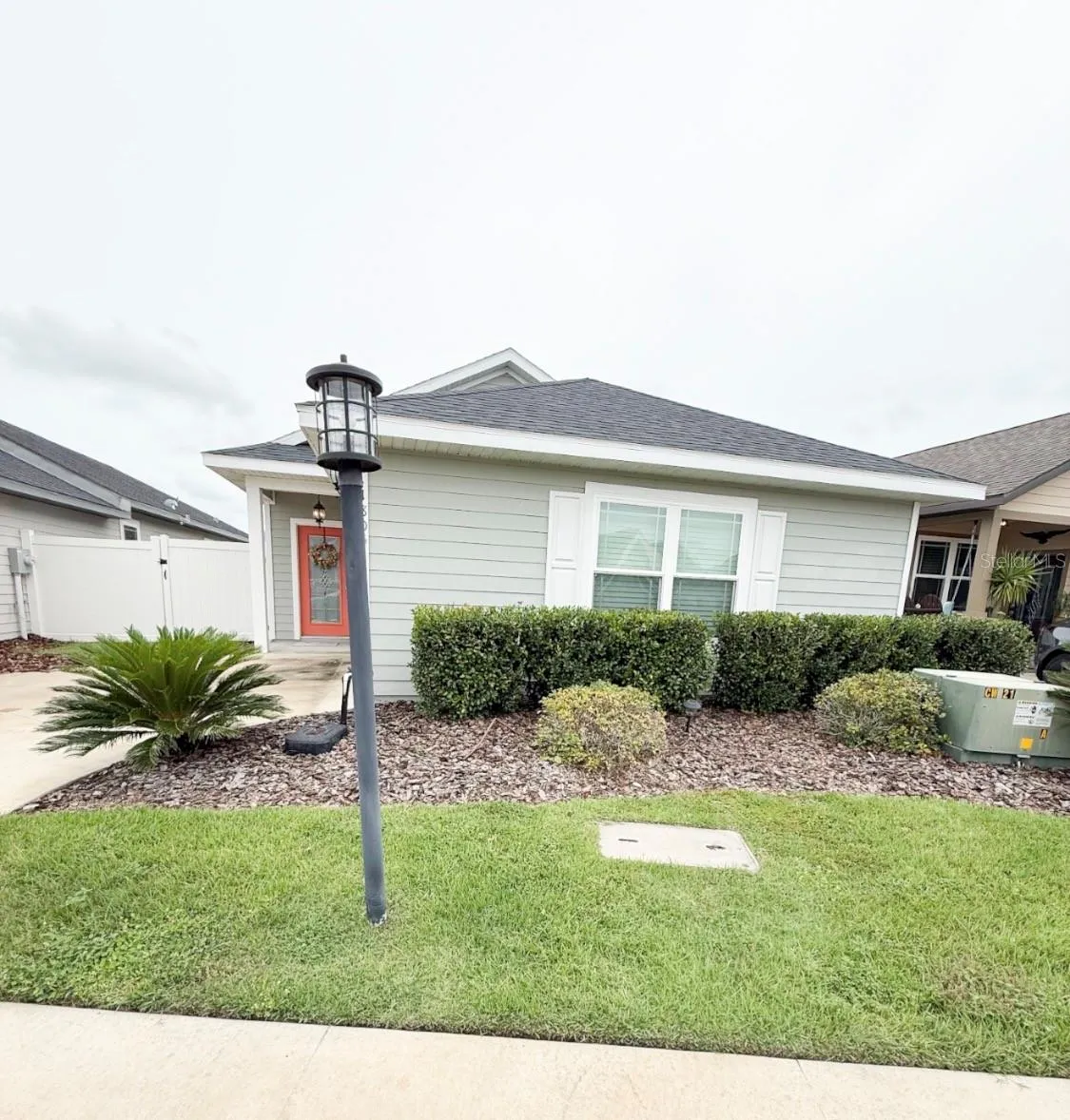 Front of the house