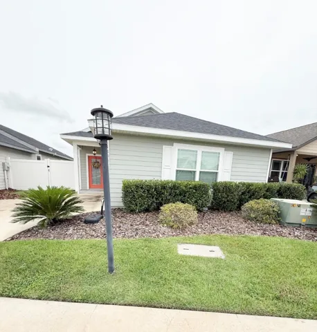 Front of the house