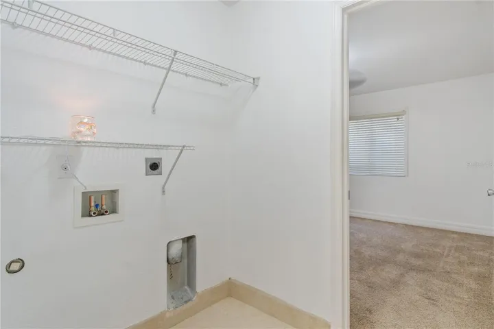 Laundry area