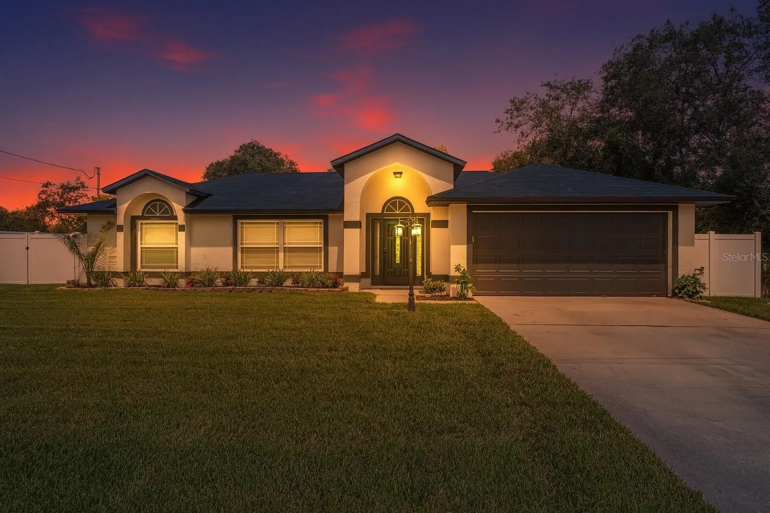 Twilight exterior
