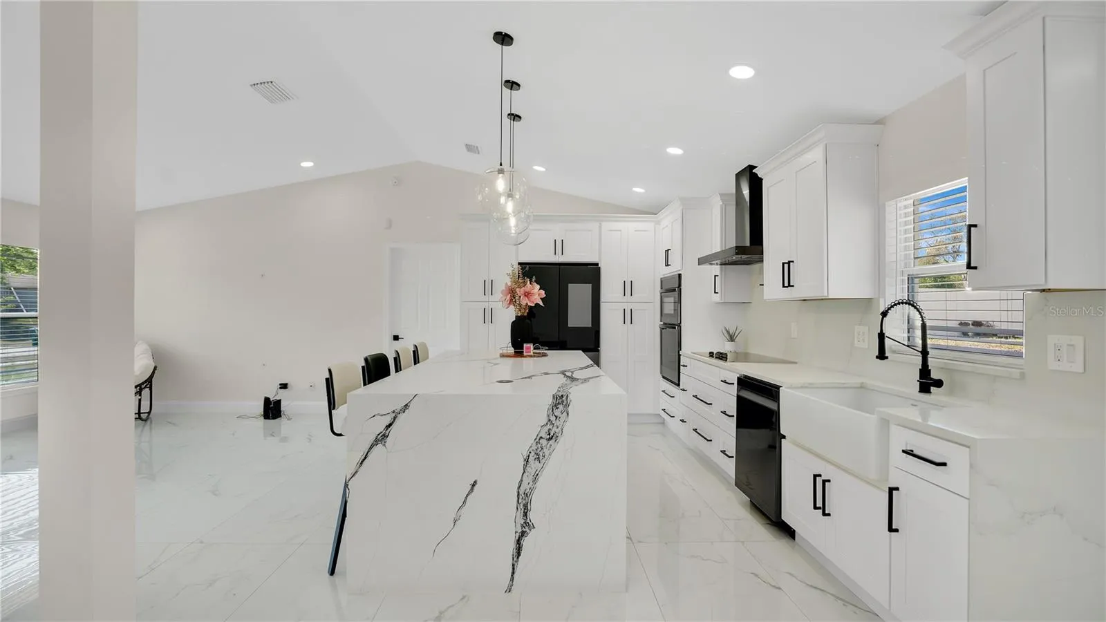 Kitchen cabinetry and counters