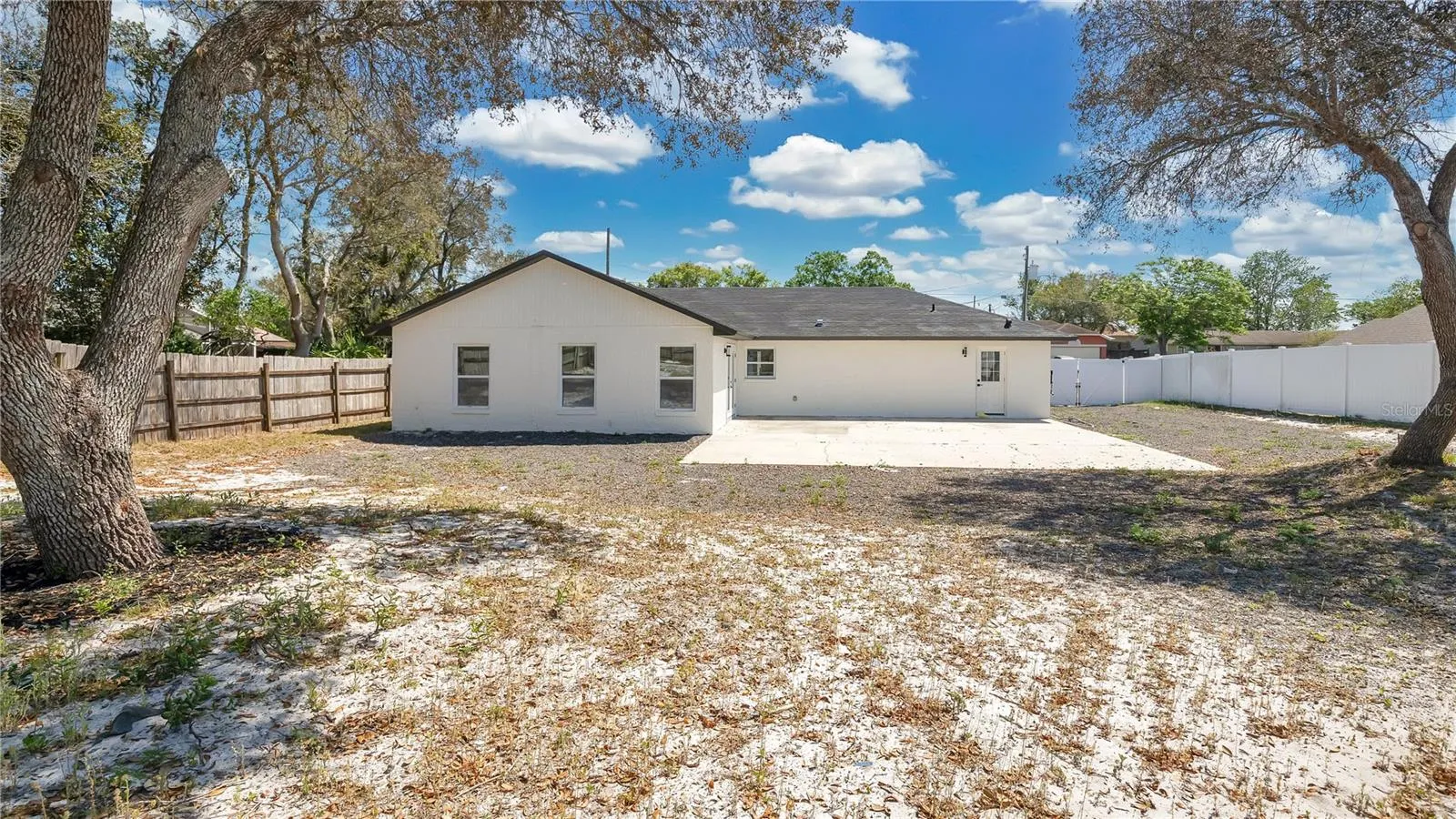 Rear exterior and yard