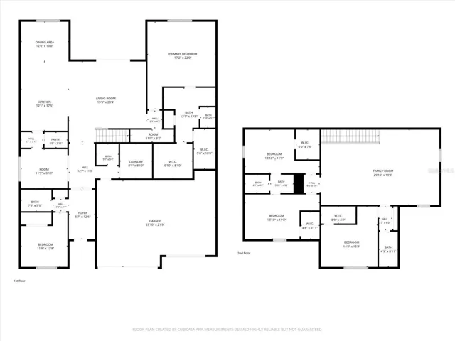 1st and 2nd floor
