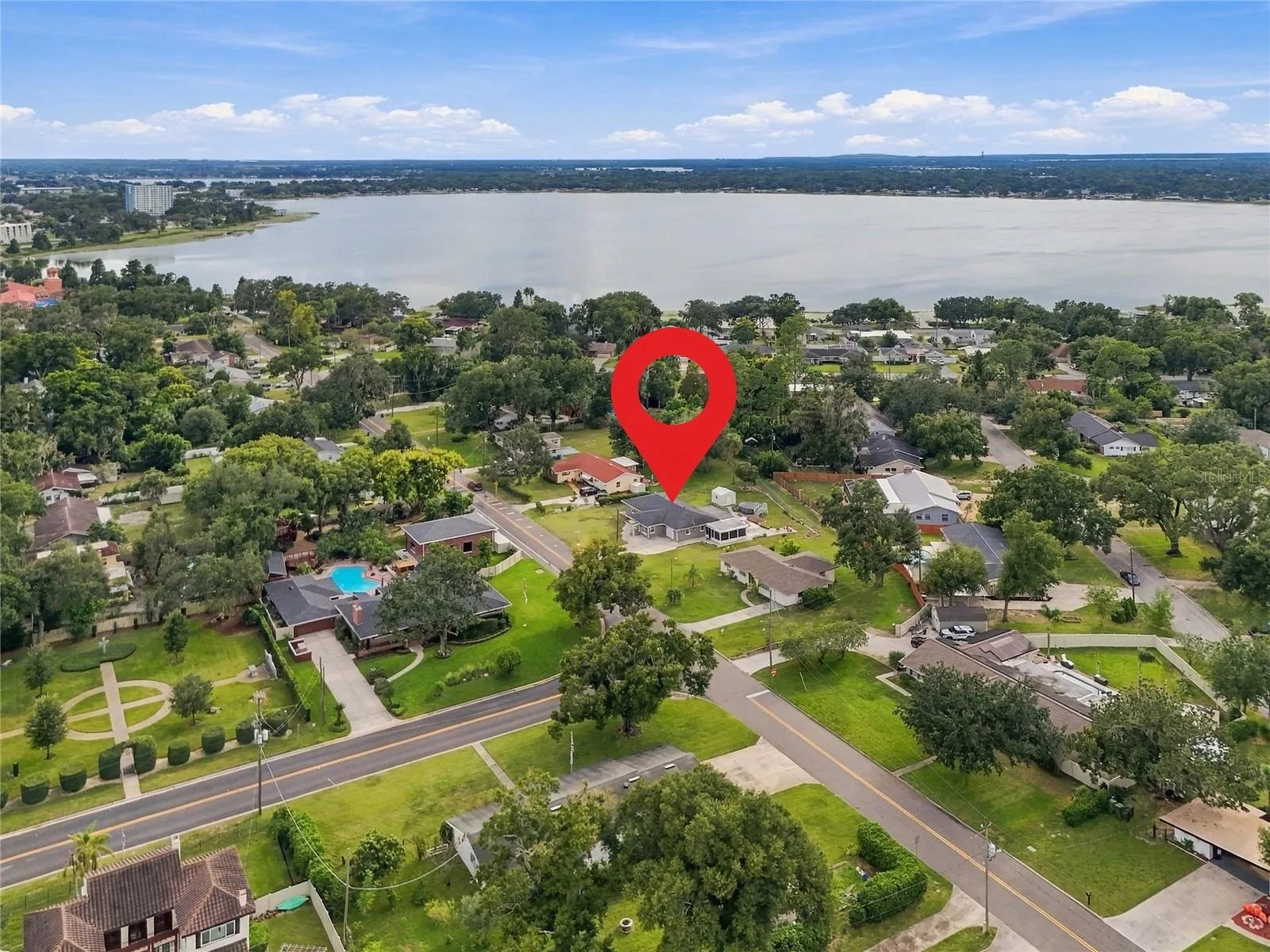 Minutes away from Lake Howard, which is part of the Chain of Lakes