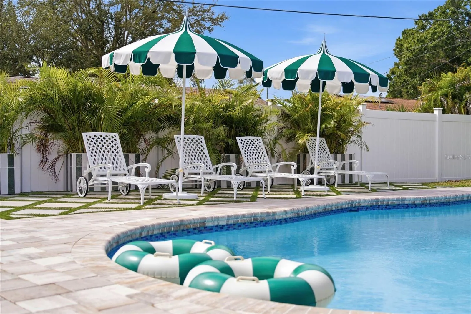 Beautiful View Of The Pool
