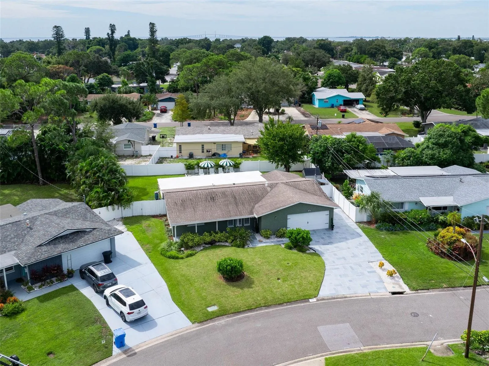 Aerial View Of The Home