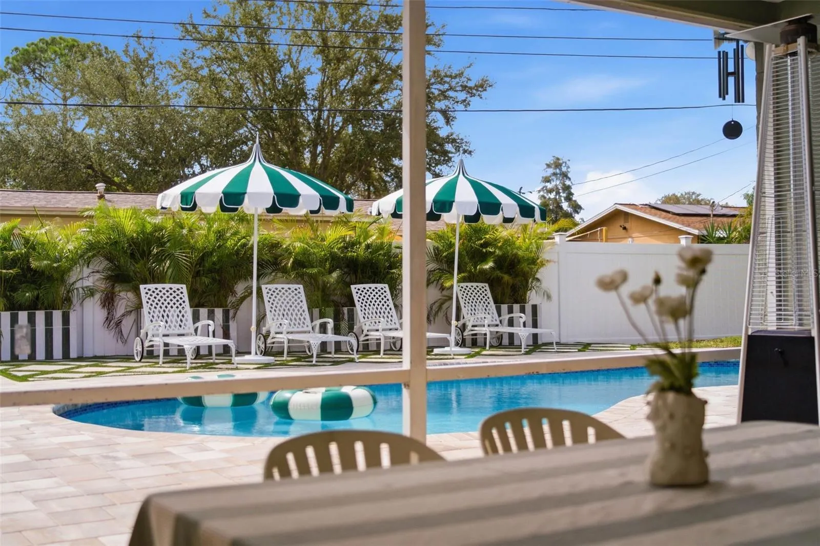 Beautiful View Of The Pool