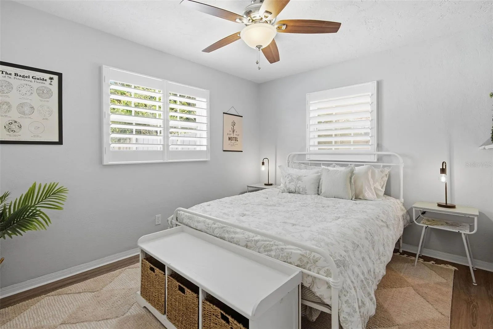 Guest Bedroom With Natural Lighting
