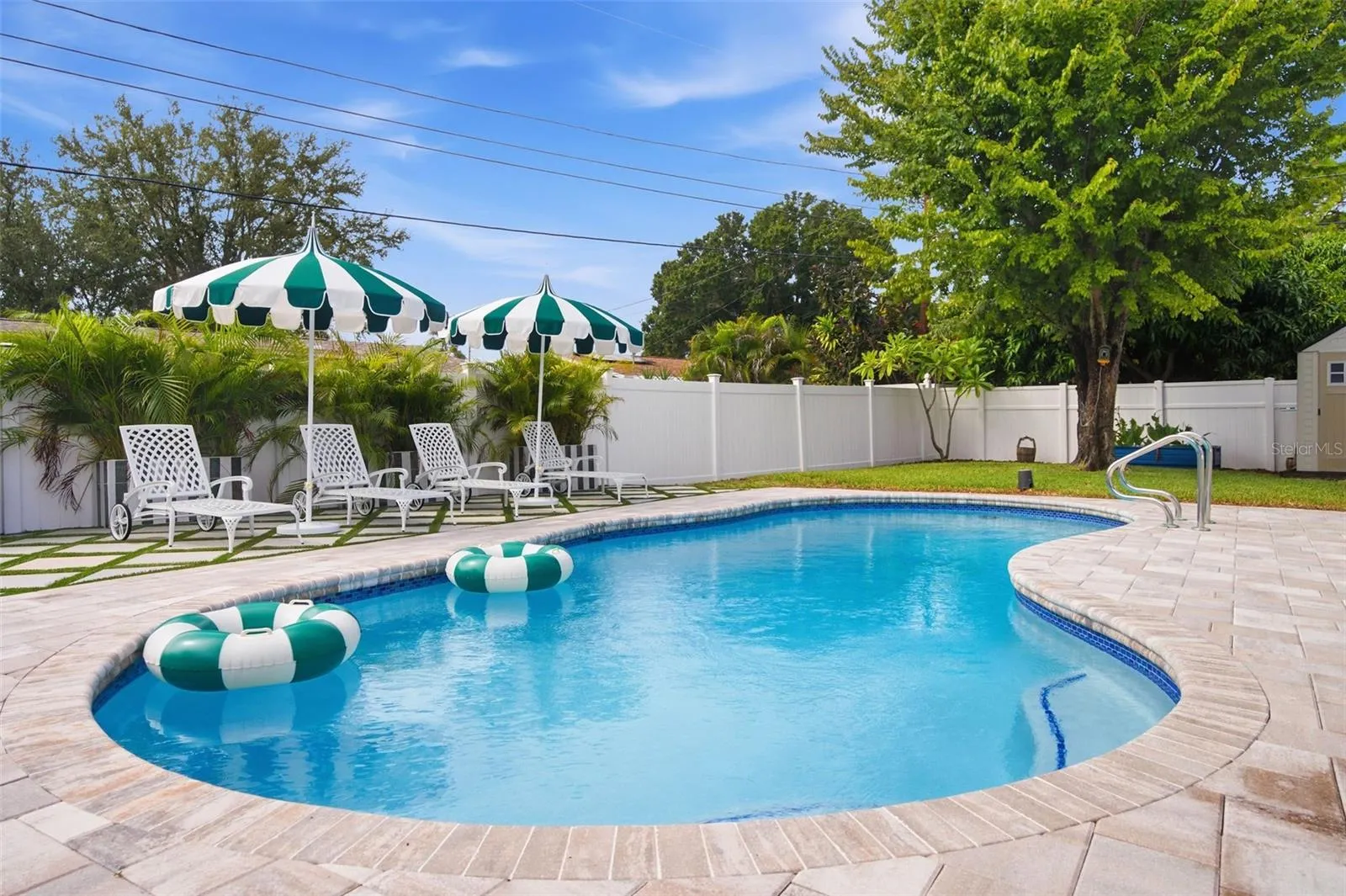 Beautiful View Of The Pool