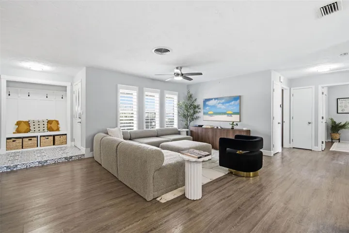 Open floor-plan living room