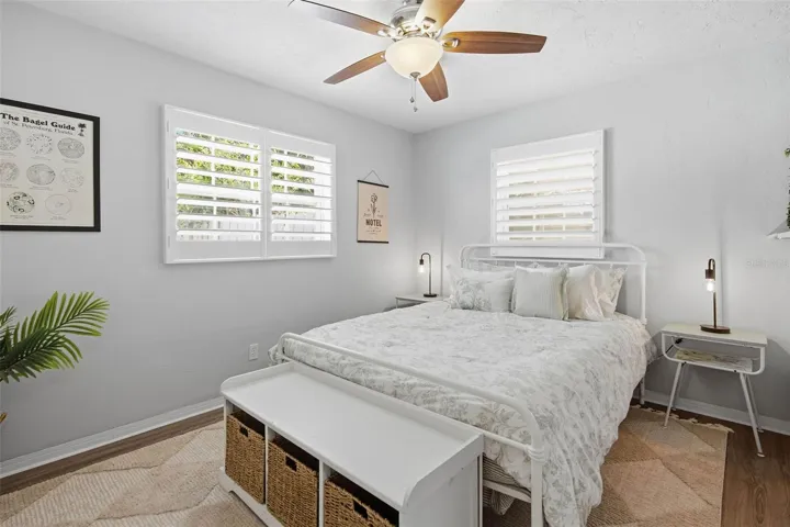 Guest Bedroom With Natural Lighting