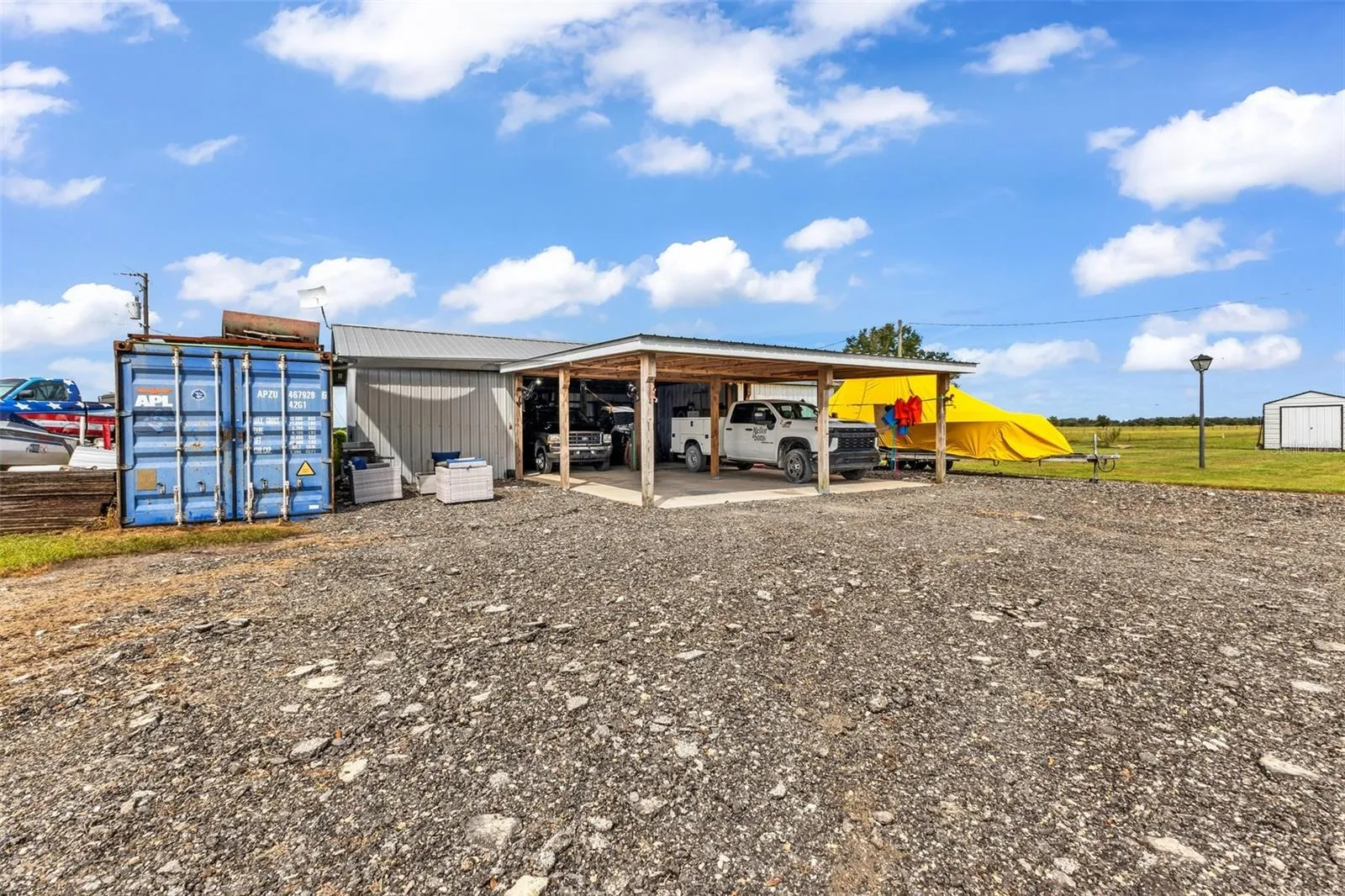Workshop and Available Container