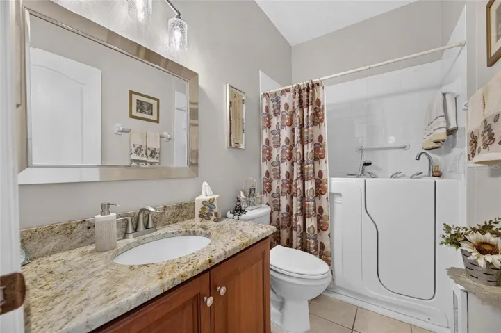 Guest Bathroom with Walk-in Tub