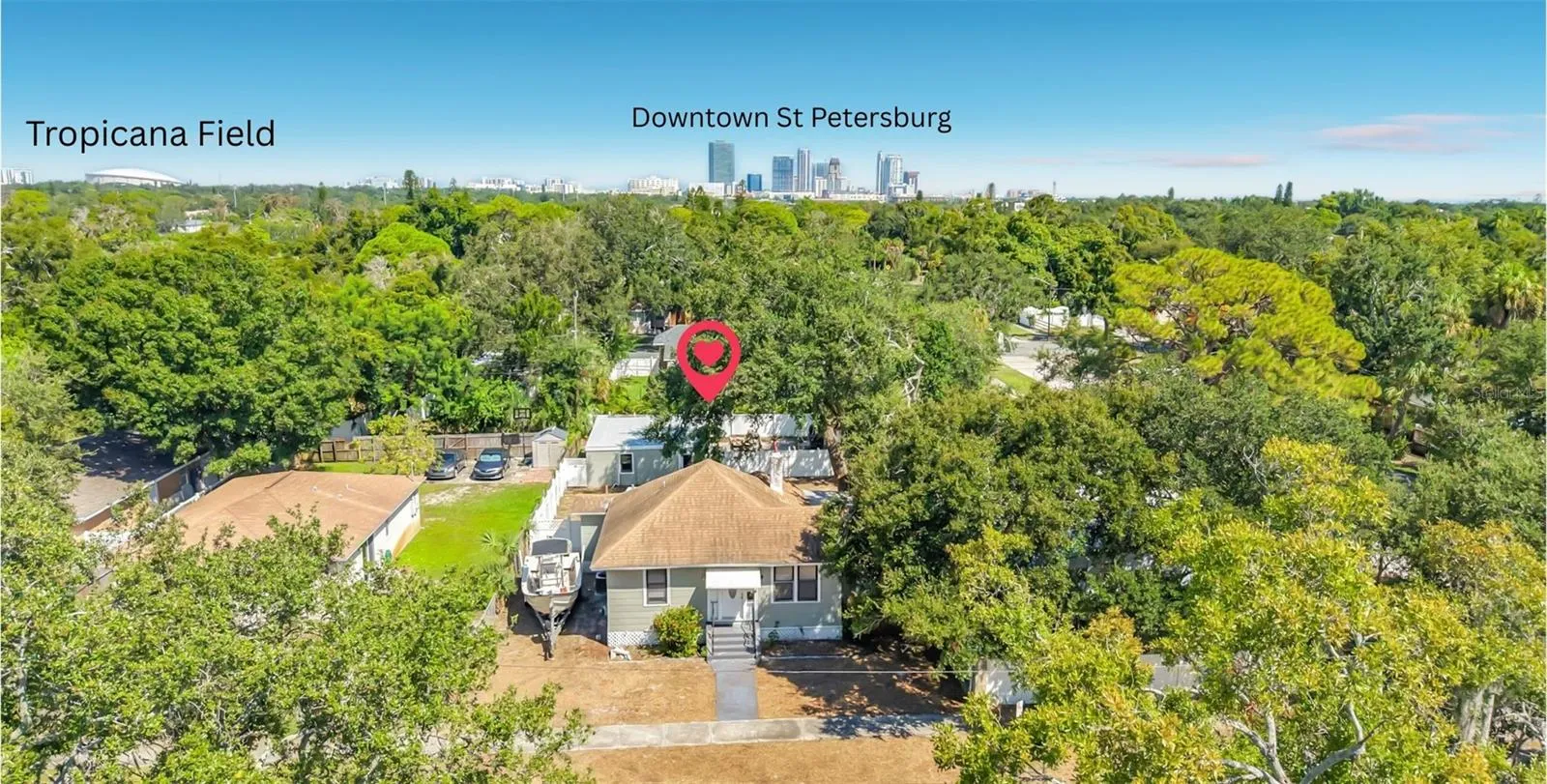 Close to Downtown St Pete, Tropicana Field, and so much entertainment/art/restaurants