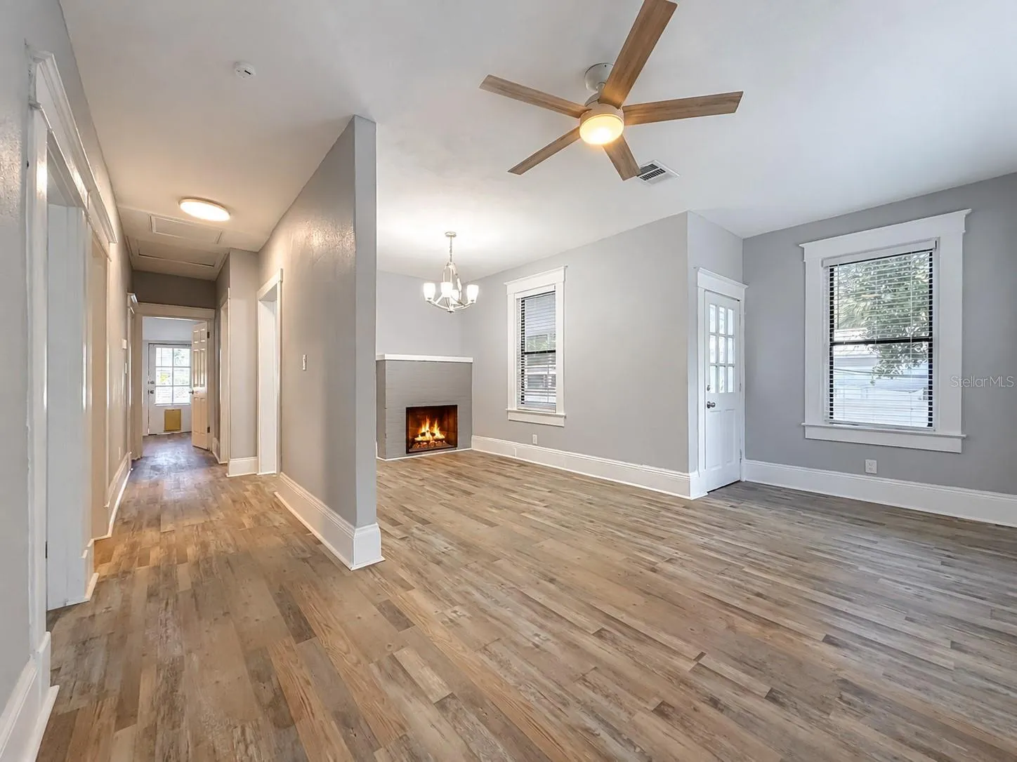 Living Room and Dining room