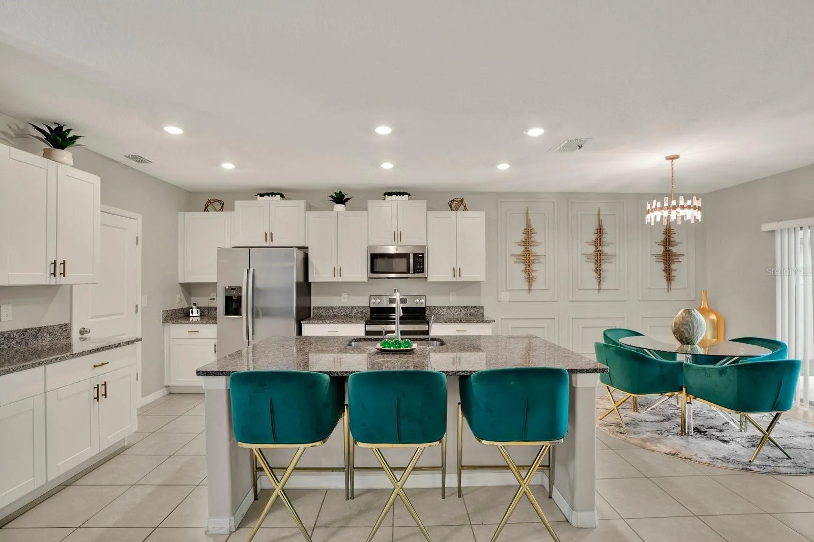 Crisp/Bright and Elegant Kitchen