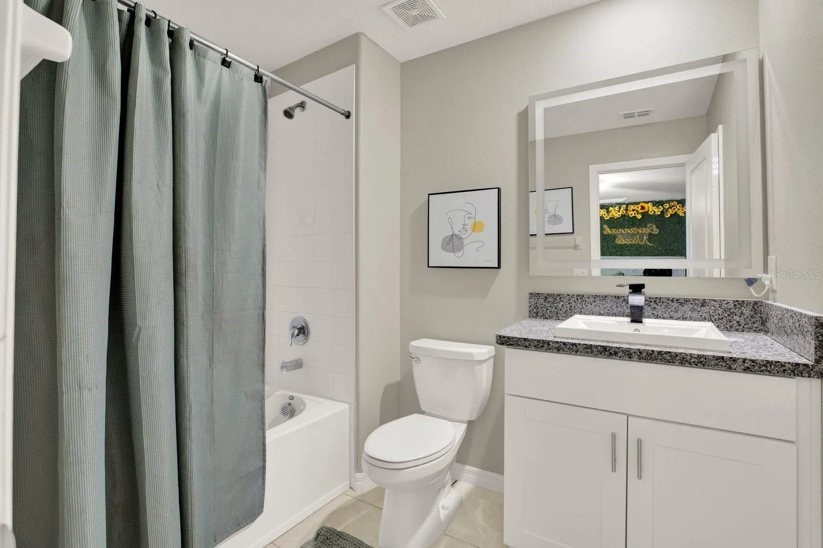 In-suite bathroom