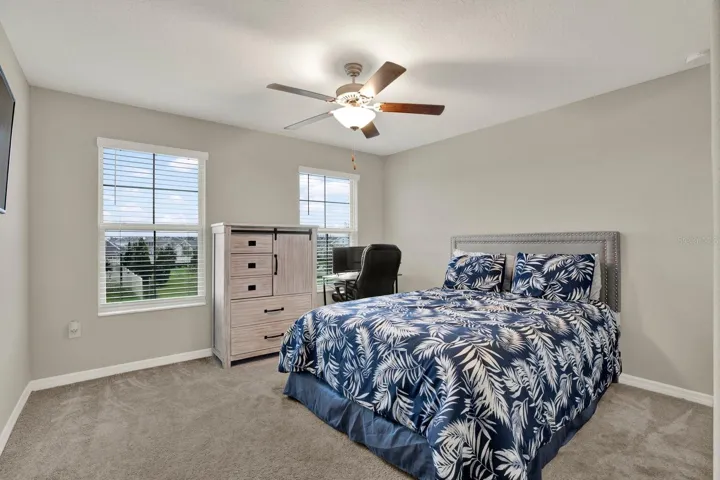 4th bedroom on second floor