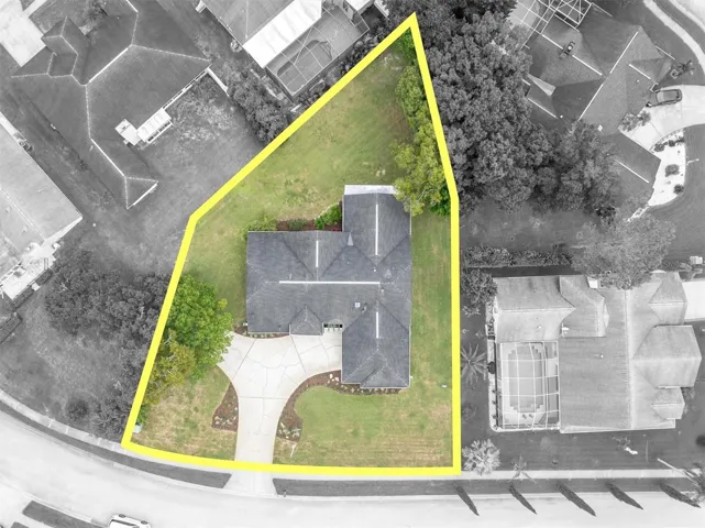 The largest lot in the community