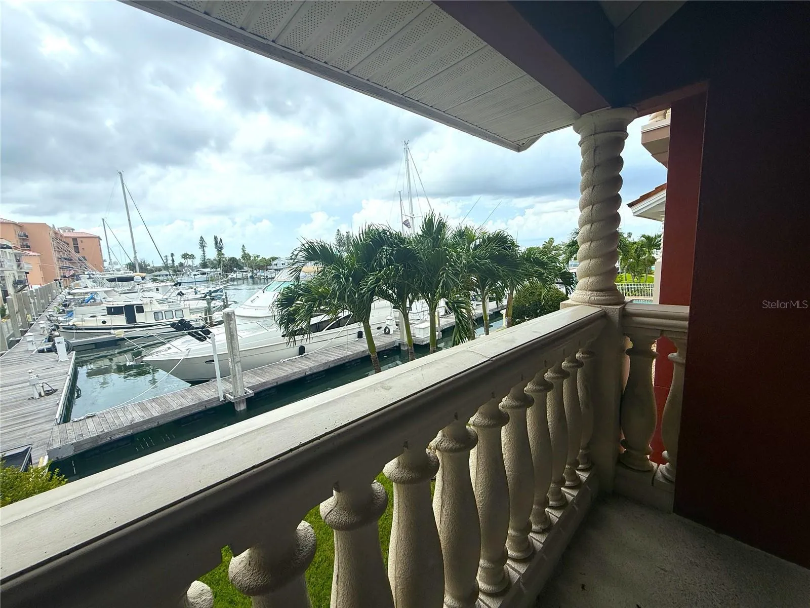 Primary Bedroom Balcony Facing the Water