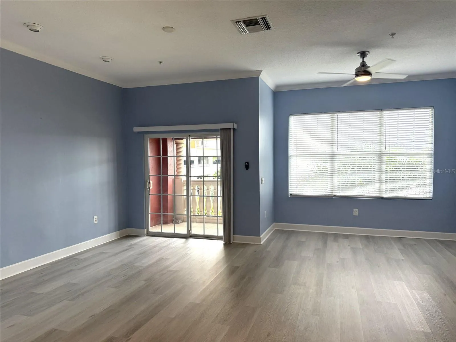 Main Living Area with Balcony facing the Water