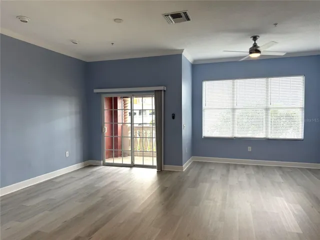 Main Living Area with Balcony facing the Water