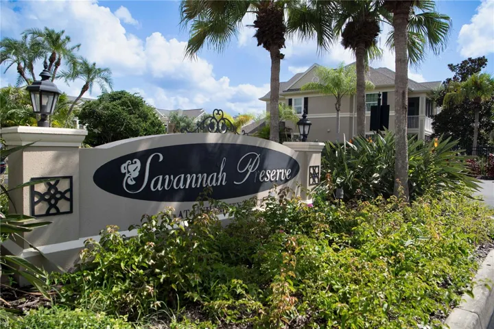 Entrance to the neighborhood with coded gate access