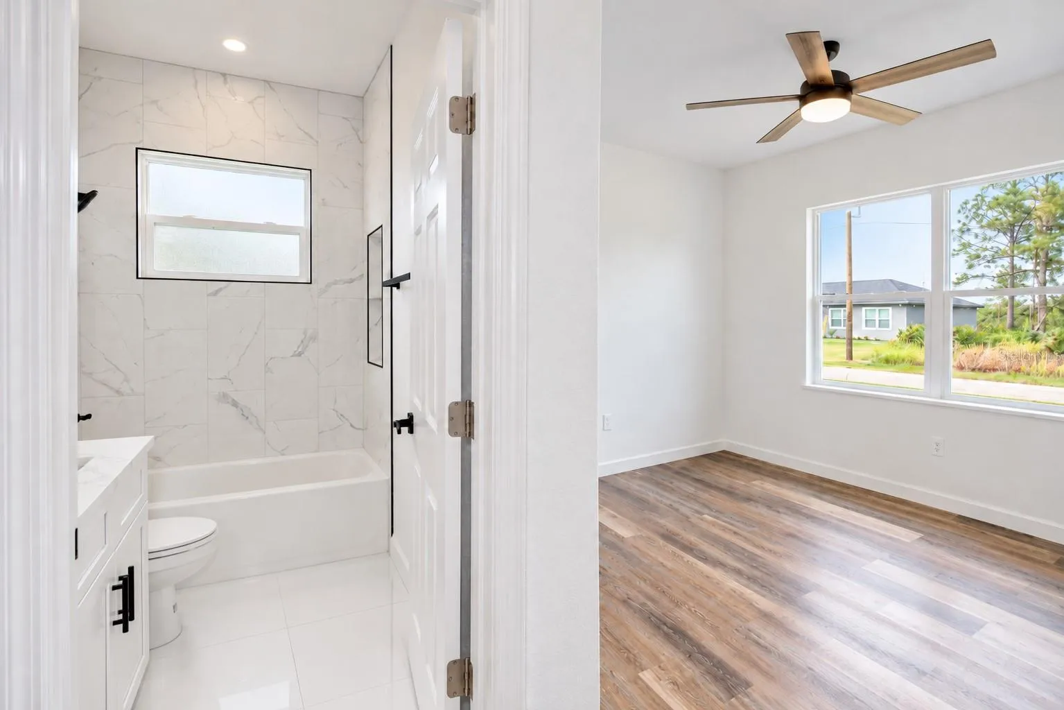 Guest bedroom with private bath