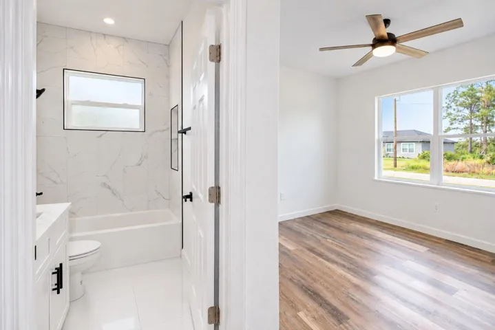 Guest bedroom with private bath