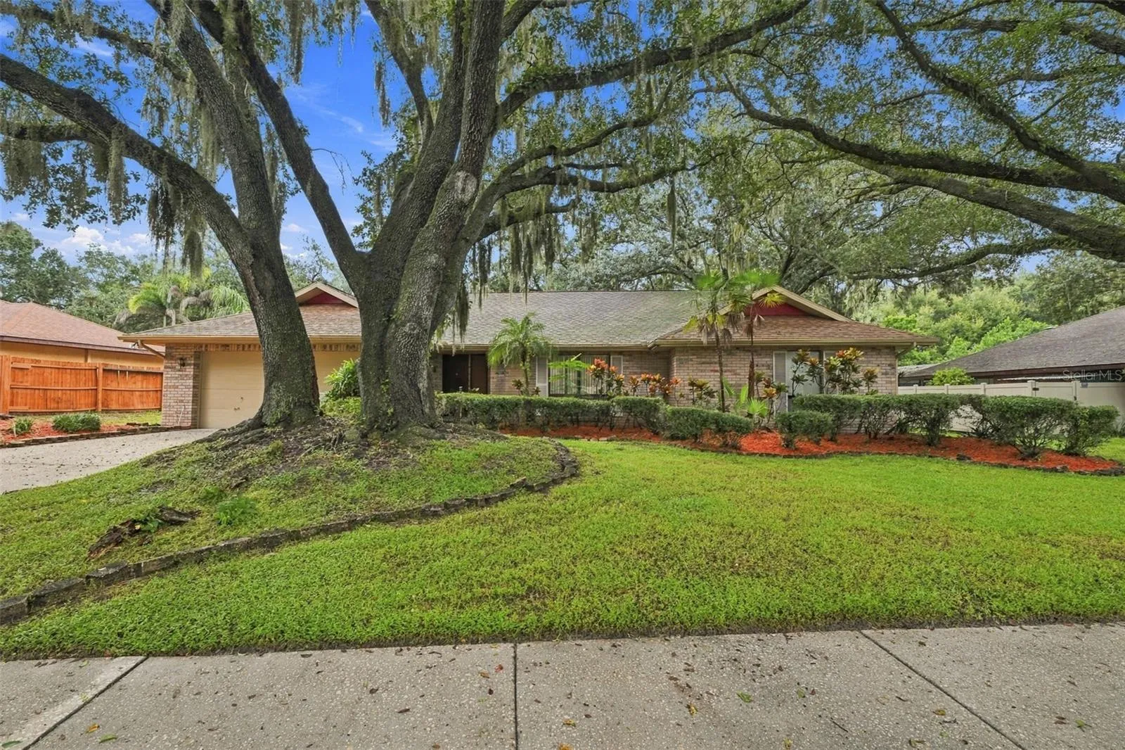 A deep lot and wonderful curb appeal.