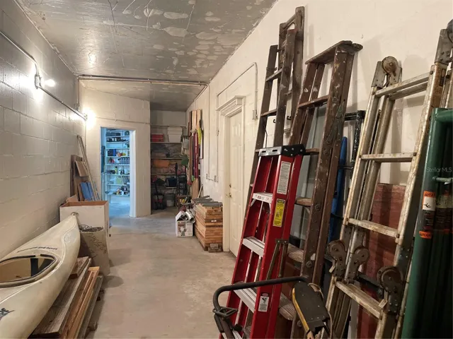 Utility storage room is approximately 324 sq ft