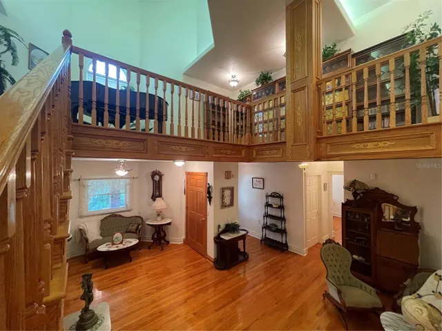 Marveling at the view of the second floor and the mezzanine on the 3rd floor