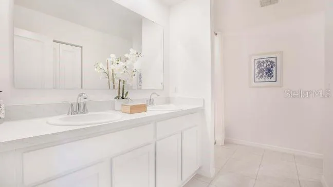 Model home - actual features may vary.