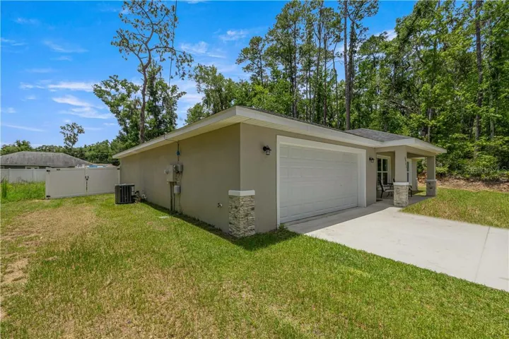 Side View of Home