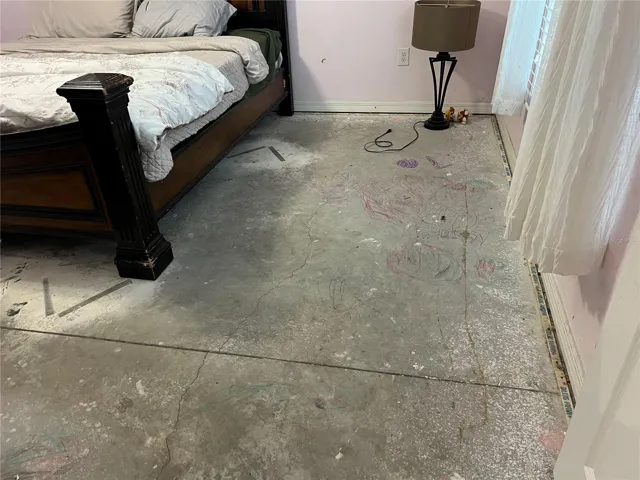Needs flooring