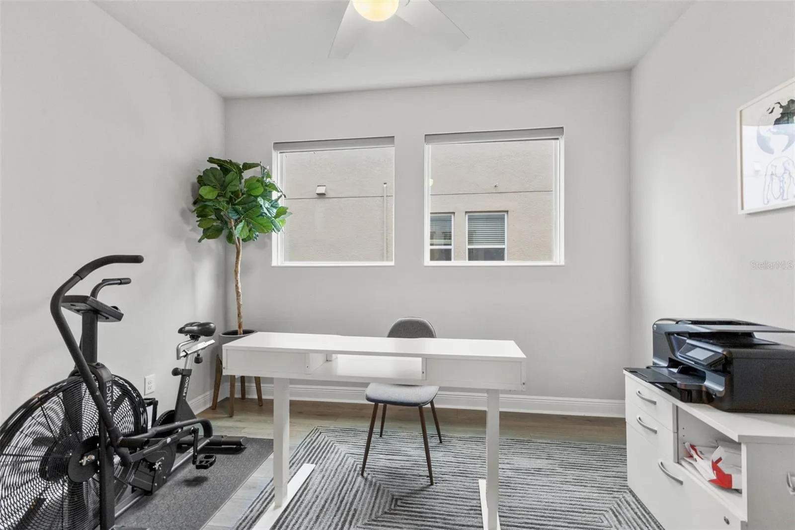 Downstairs office